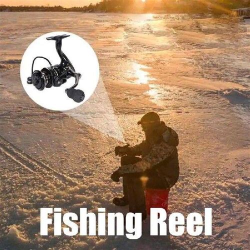 Reel For Fishing Smooth Action High Ratio Metal Body Reel