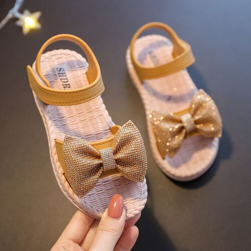 Childrens Summer Sandals Baby Girls Cute Princess Shoes Non