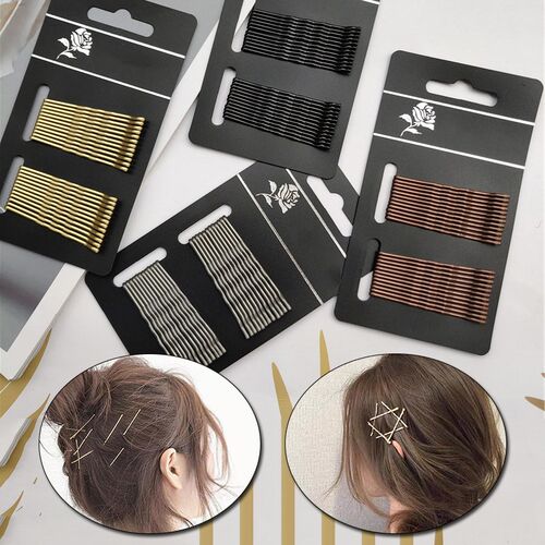 24 Pcs/Set Hair Clip Hairpins Women Hairstyle Barrette Curly