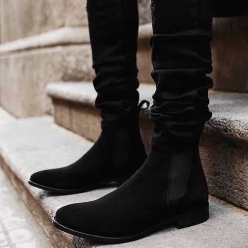 Men Chelsea Boots High Quality Men Ankle Boot Male Vinage Cl