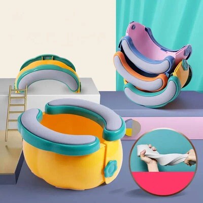 Baby Toilet Portable Travel Baby Potty Foldable Kids Potty T