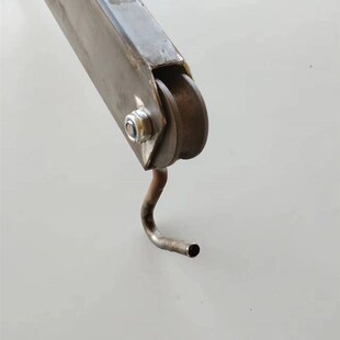 山上运输木材建筑料自动升降器提升机索道滑轮u轮跑车自动上下货