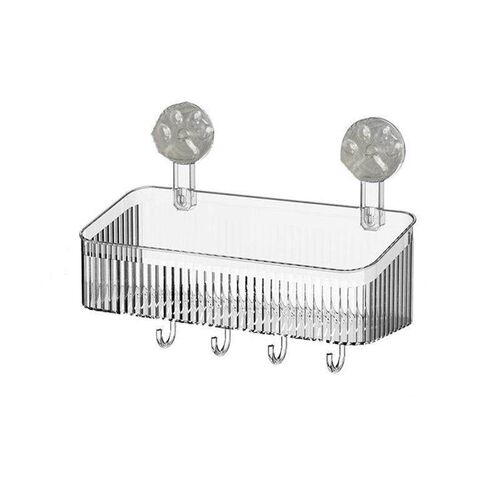 Suction Cup Storage Rack for Bathroom Toilet Washbasin Cosme