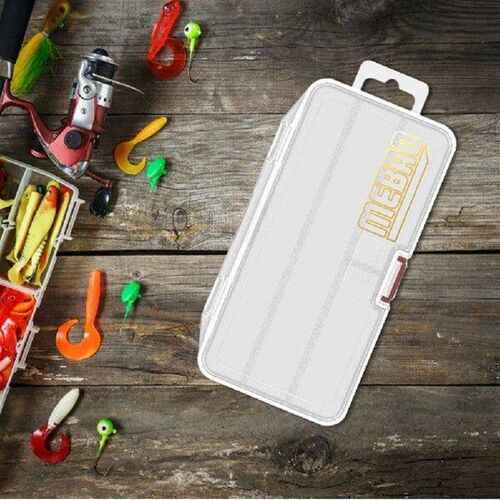 Fishing Tackle Box with Removable Dividers Bait Lure Hook