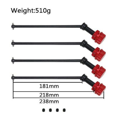 RCGOFOLLOW Steel Stable Performance Front And Rear Axle CVD