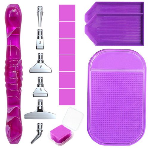 5D Resin Diamond Painting Pen Alloy Replacement Pen Heads Mu