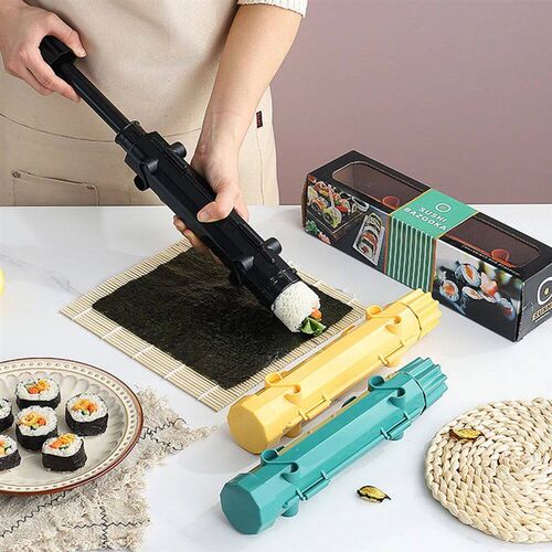Quick Sushi Maker Bazooka Roller Rice Mold Vegetable Meat Ro
