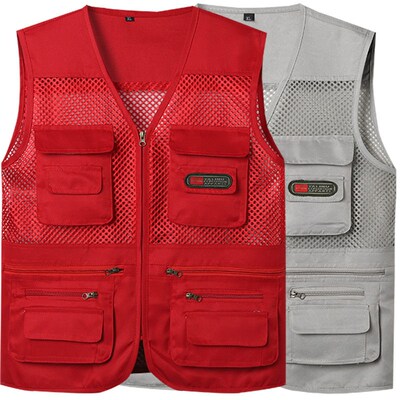 Thin Mesh Vest Mountaineering Travel tton Mesh Waistcoat Lei