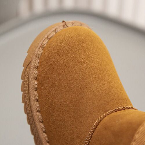 Childrens Snow Boots, Boys Cotton Boots 2025 Plus Velvet A
