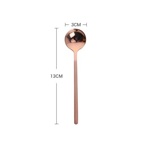 Fashion Stainless Steel Mini Coffee Spoon  With Long Handle