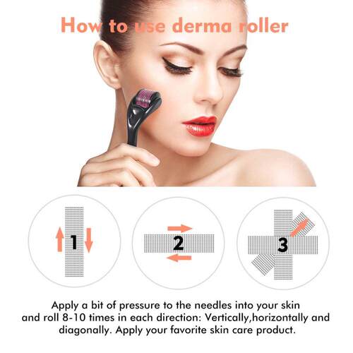 Healthy Care 540 Derma Roller needle Instrument for Face 0.2