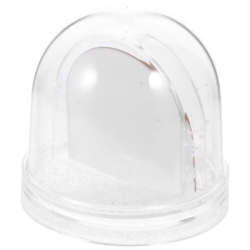 Snow Globe Photo Frame Globes Plastic DIY Snowglobe Picture