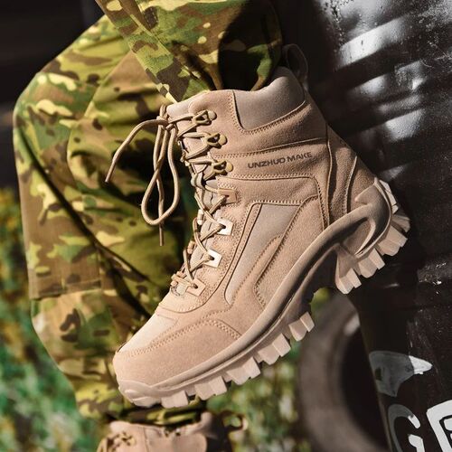 New Boots Men Military Special Force Desert Combat Shoes Men