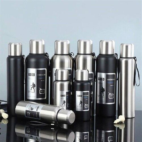 Insulated Water Bottle Large Capacity Vacuum Flask Portable