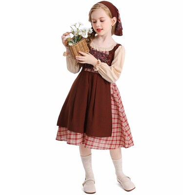 Children Selling Matches Little Girl Clothes Stage Play Perf