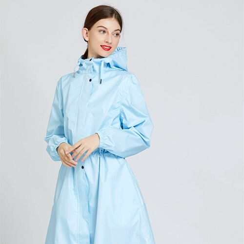 New Style Raincoat For Women Adult Fashion Hiking Long Rainc