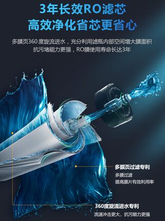 德国沃瓦纳直饮净水器智能家用RO反渗透直饮纯净水机反渗透净水器