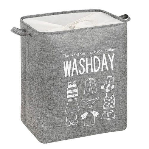 1pc Foldable Laundry Bag Dirty Clothes Storage Container La