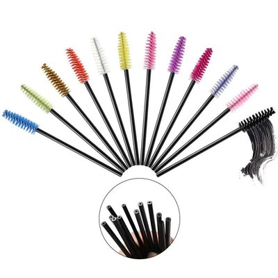 50pcs Disposable Eyelash Brushes Crystal Eye lash Mascara