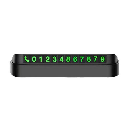Night Light Temporary Parking Sign, Car Sun Protection High-