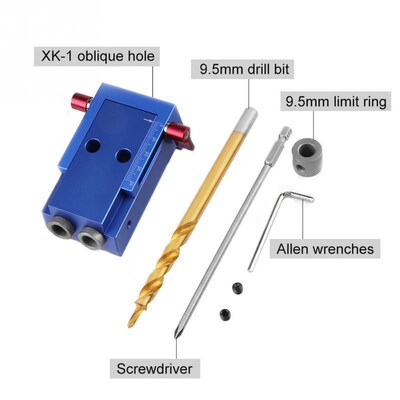 Pocket Hole Jig Kit System Mini  Style Wood Working Joinery