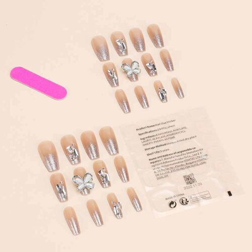 Hand-Wearing Armor Long Broken Diamond Bow Nail Patch Nail A