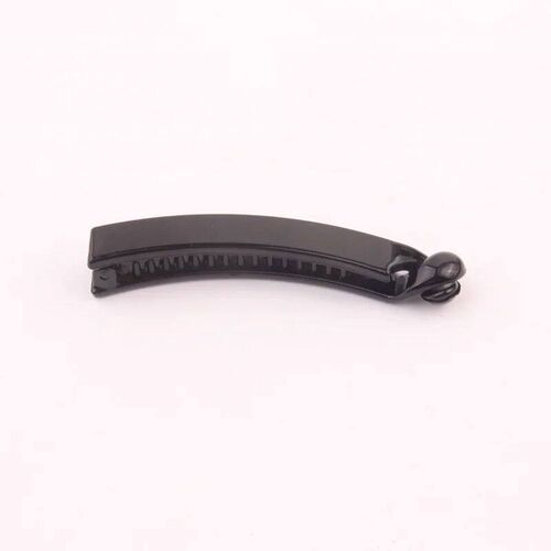 10 Black Plastic Banana Clips Hair Claw Comb Ponytail Holder