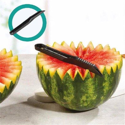 V & Spiral Shaped Multifunction Cutter Serrated Pattern