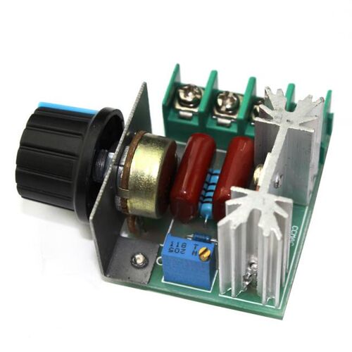 AC Voltage Regulator 220V 2000W Speed Controller SCR Adjust