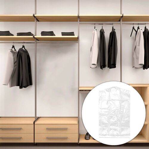 50pcs 60x90cm Clothes Dust ver Clear Plastic Garment Bags Di