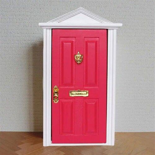 Miniature Wood Elf Door Tooth Fairy Door Mini House