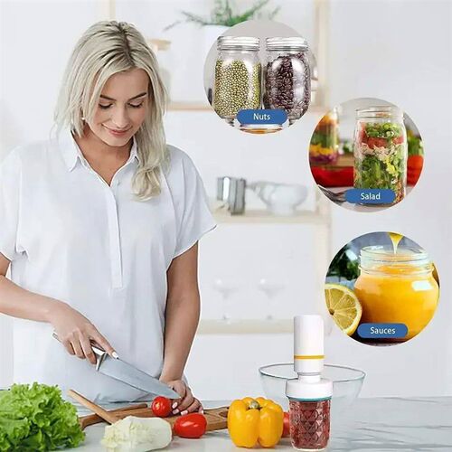 Jar Sealer Jar Sealer Mini Electric Vacuum Sealer Kit bag cl
