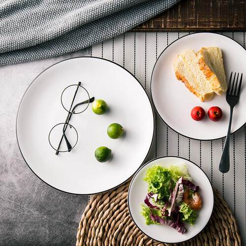 西餐牛排盘 dinner plates ceramic steak dishes western fo