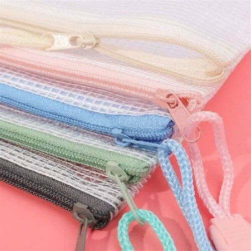 Mesh Zipper Pouch Bags A4 Zipper Bags Waterproof Letter