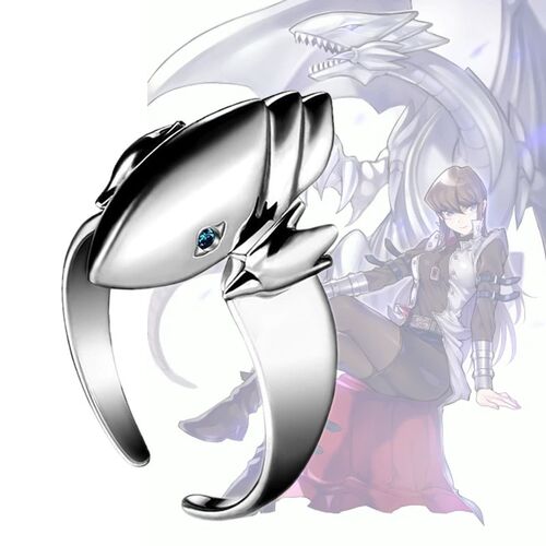Game Yu-Gi-Oh! Seto Kaiba Cosplay Ring Adjustable Opening Ri