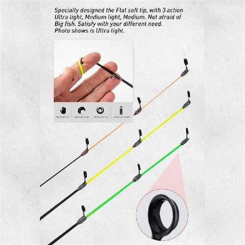 Portable Winter Fishing Rod Ul/Ml/M Soft Tip 50Cm Ice
