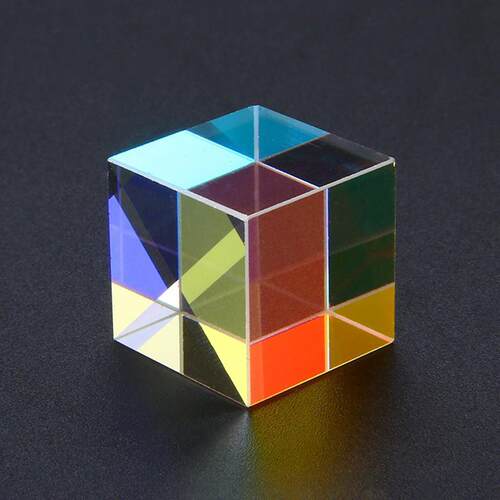CMY Optic Pri Cube - Optical Glass Pri, Dispersion Six-S