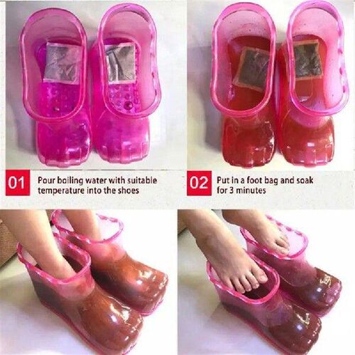 Foot Massage Shoes Anti-Slip Massage Foot Bath Boots