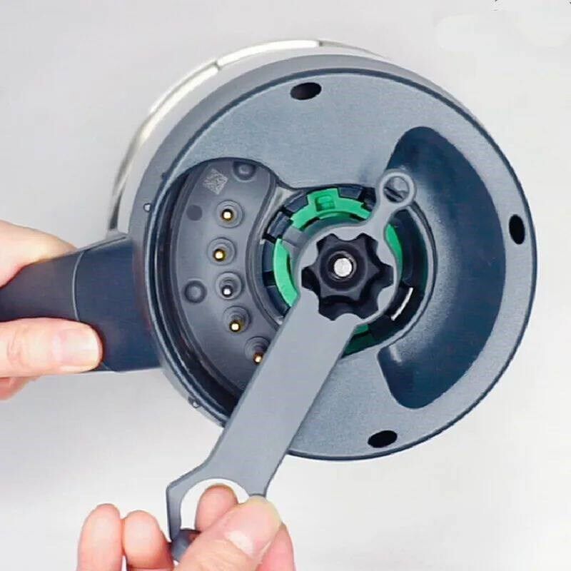 Dough Remover Dough Pastry Flower Knife Turning Rotary Aid R - 实物图