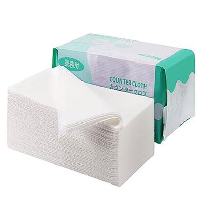 JEZMON Handy Cleaning Wipes -100Ct(1 Pack-White) Reusable
