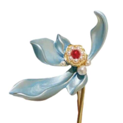 Flower Brooch Pin Flower Fashion Decorative Costume Collar C