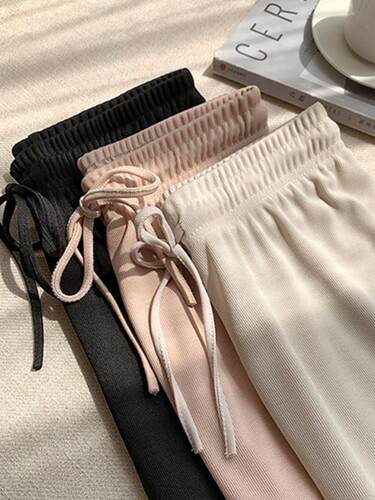 Soft Comfort Women Pants 2023 New High Waist Casual Summer S