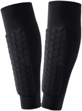 Honeycomb Football Shield Soccer Shin Guard Legging Shin Pad