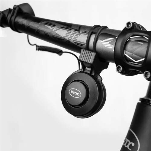 100db bike horn, 4 sound modes bicycle electric bell for han
