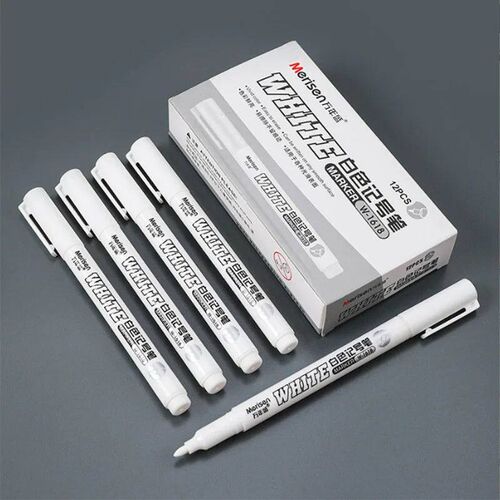 New 1/2/3PCS Waterproof Metal Marker Permanent White Paint P