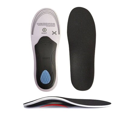 1pair Orthopedic Insoles Arch Flatfoot Ease Pressure Breatha