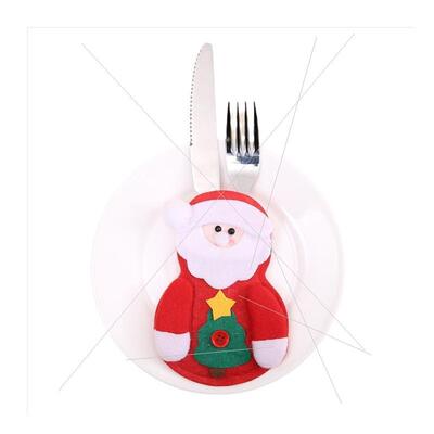 Christmas cutlery set Santa Claus knife and fork bag刀叉袋