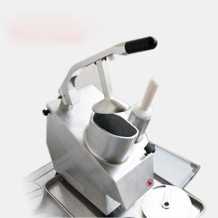 商用多功能蔬菜柠檬切片土豆萝卜切丁食堂西餐厅切菜机刀盘刨丝机