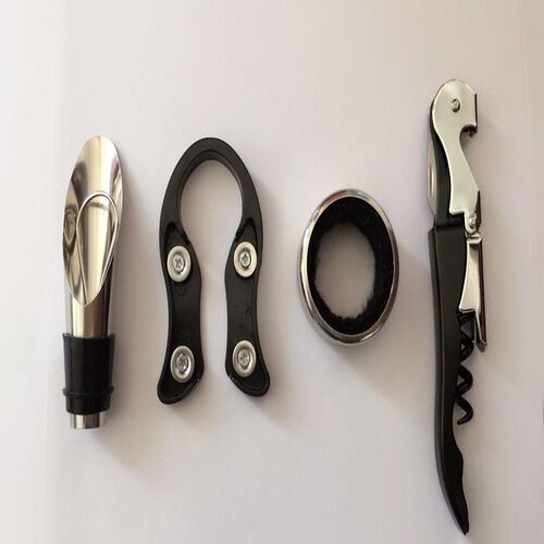 Wine Leather Box Set Tools Corkscrew Stainless steel wine po