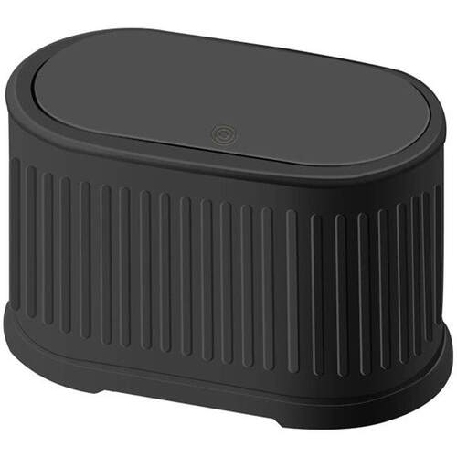 Mini Trash Can with Lid, 4L Small Kitchen Compost Bin